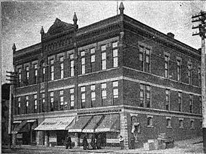 Masonic Hall Cadillac MI c1900