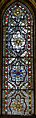 Medieval stained glass window, Hereford Cathedral (17134437869)