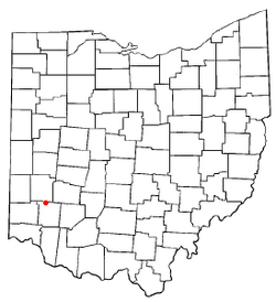 Location of Springboro, Ohio