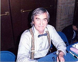 Patrick Troughton, October 1986