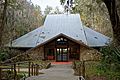 Paynes Prairie State Park visitor center, front