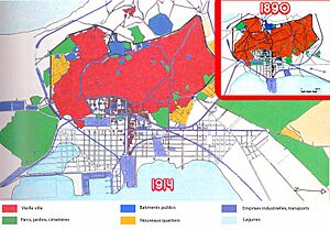 Plan tunis 1890 1914