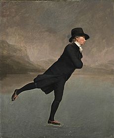 Reverend Robert Walker (1755 - 1808) Skating on Duddingston Loch