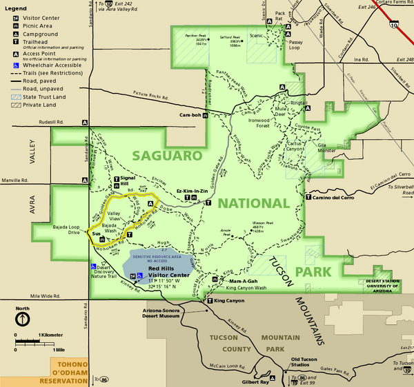 TMD trail map