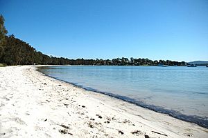 Tanila Bay main beach area