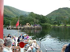 ULLSWATER STEAMER LEAVING HOWTOWN