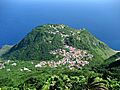 View from Mt Scenery, Saba