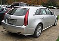 2010 Cadillac CTS wagon rear -- 10-30-2009