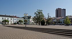 2014 Tarnobrzeg, rynek 03