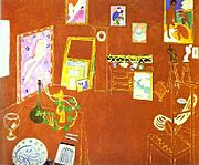 Atelier rouge matisse 1