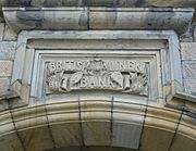 British Linen Bank sculpture, Falkland