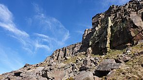 Castle Naze on Combs Moss