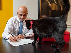 Chancellor Javid and Gladstone