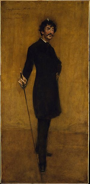 Chase William Merritt James Abbott McNeill Whistler 1885