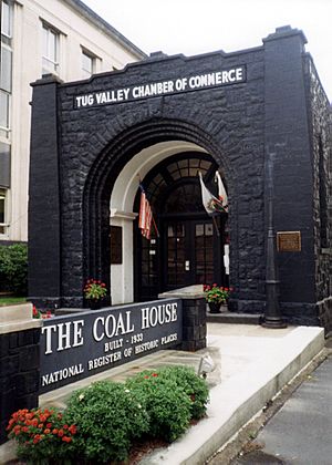 The Coal House museum in Williamson.