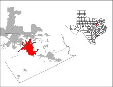 Ellis County Waxahachie.svg