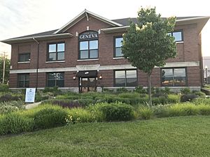 Geneva City Hall as viewed from Illinois Route 31