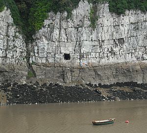 Gloucester Hole, low tide