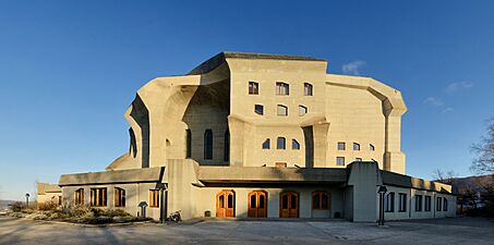 Goetheanum im Winter von Süden