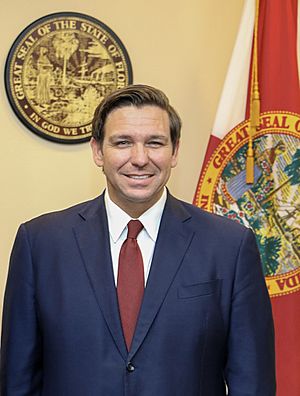 Gov Ron DeSantis Portrait