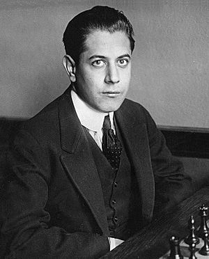 José Raúl Capablanca young cr