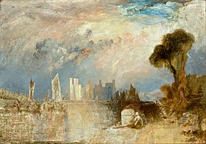 Joseph Mallord William Turner, Caernarfon Castle (1830-1835)