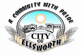 Official logo of Ellsworth, Kansas