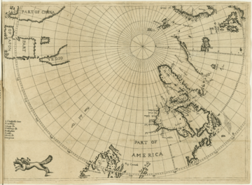 Luke Foxe voyage account (North-West Fox, 1635) - 2 foldout map -1 full view