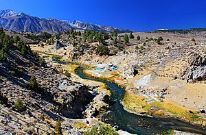 Mammoth Hot Creek Panorama