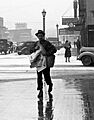 Newsboy iowa city 1940