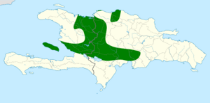 Siphonorhis brewsteri map.svg