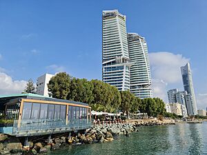 Skyscrapers in Limassol