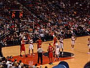 Theo Ratliff free throw