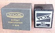 Vox V 809 Repeat Percussion guitar effect