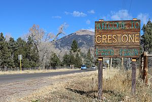 Welcome sign on Birch Street.