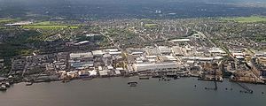 2018 LCY, aerial view of Charlton Riverside (cropped).jpg