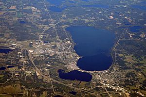 Bemidji, Minnesota aerial