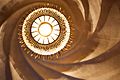 Casa Batlló (Antoni Gaudi) (interior, ceiling close up), 43, Passeig de Gràcia, Eixample, Barcelona, Catalonia, Spain