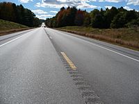 Centerline Rumble Strip