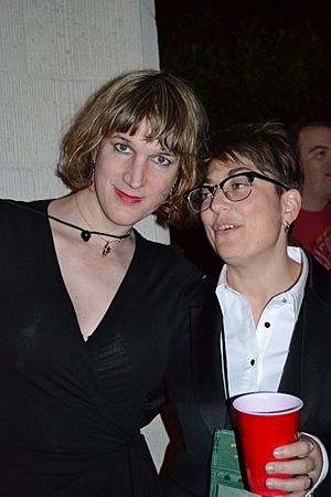 Charlie Jane Anders and Annalee Newitz 2011