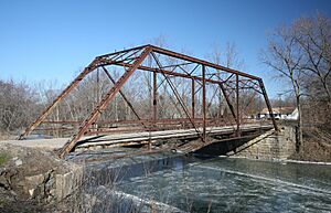 Truss bridge in Chesterville