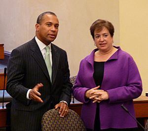 Deval Patrick with Elena Kagan at HLS cropped