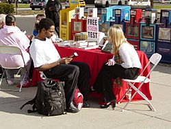 Dianetics demo at Union Station