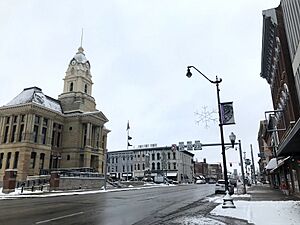 Downtown Crawfordsville, Indiana