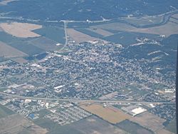 Downtown Martinsville from SE