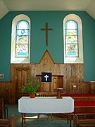 Fair Isle Kirk interior - geograph.org.uk - 893323