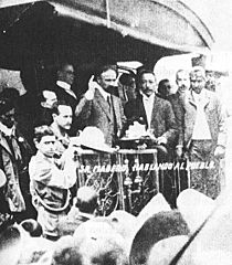 Francisco I Madero campaigning