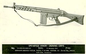 GERMAN RIFLE G3 7.62MM-1