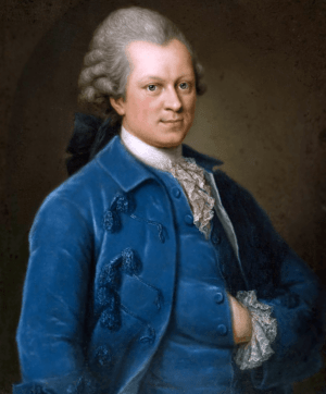 Portrait of Lessing by Anna Rosina Lisiewska during his time as dramaturg of Abel Seyler's Hamburg National Theatre (1767/1768)