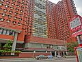 HK Hung Hom Hung Lai Road 紅磡 紅荔道 KMBus 5C 11K 11X 21 stop sign view HKPolyU Halls of Residence Mar-2013